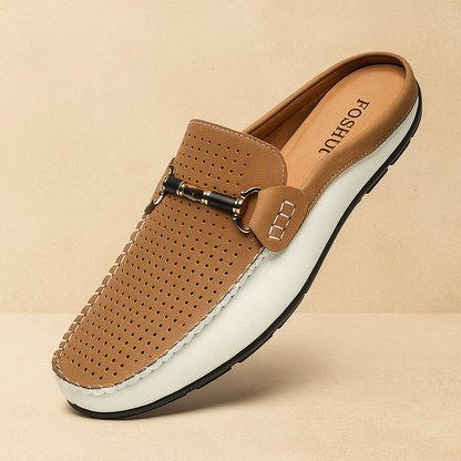 Delvani Leather Mules