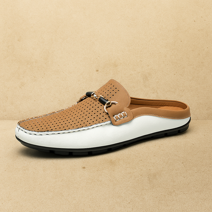Delvani Leather Mules